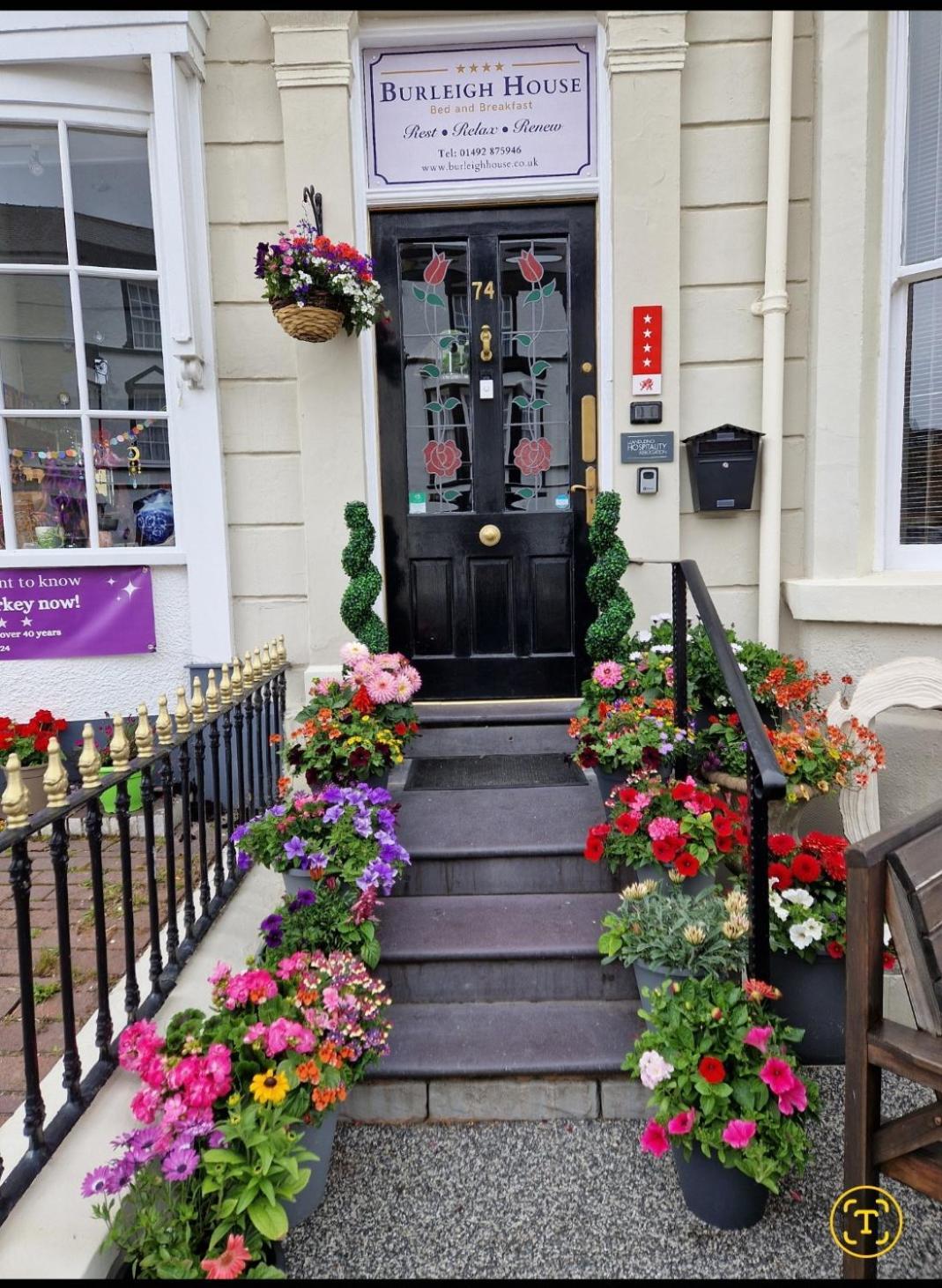 Burleigh Guest House Llandudno Dış mekan fotoğraf